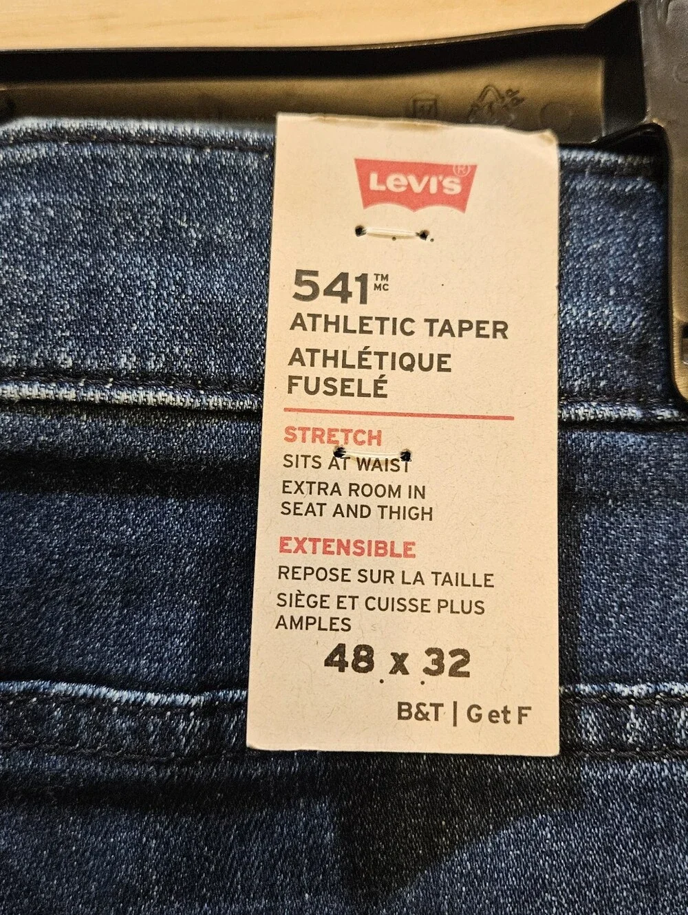 NWT | Levi's 541 Athletic Taper Jeans | Size 48×32